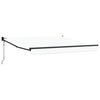 vidaXL Auvent Blanc 300 x 250 x 165 cm Polyester