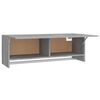 vidaXL Garde-robe Sonoma gris 100x32,5x35 cm Bois d'ing&eacute;nierie