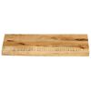 vidaXL Dessus de table 60x40x3,8 cm bord vif bois massif manguier brut