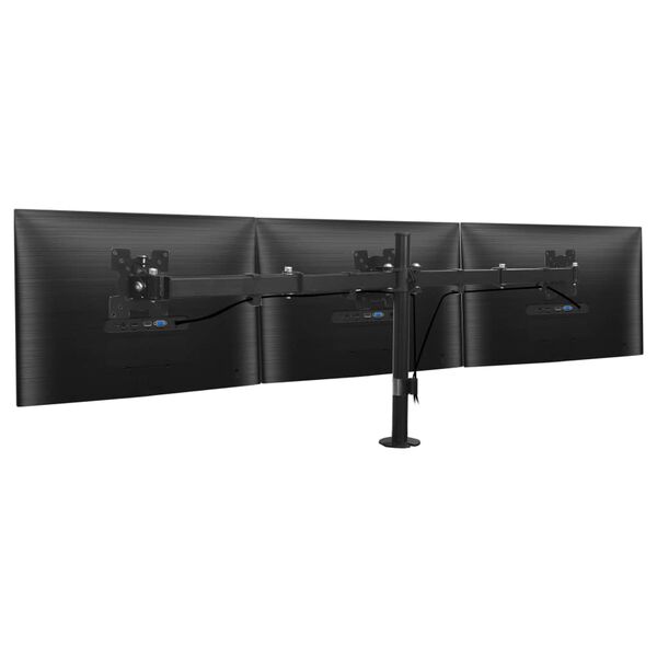 vidaXL Support de montage du moniteur 3 bras 13"-23"