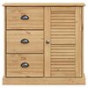 vidaXL Buffet avec tiroirs VIGO 78x40x75 cm bois massif de pin
