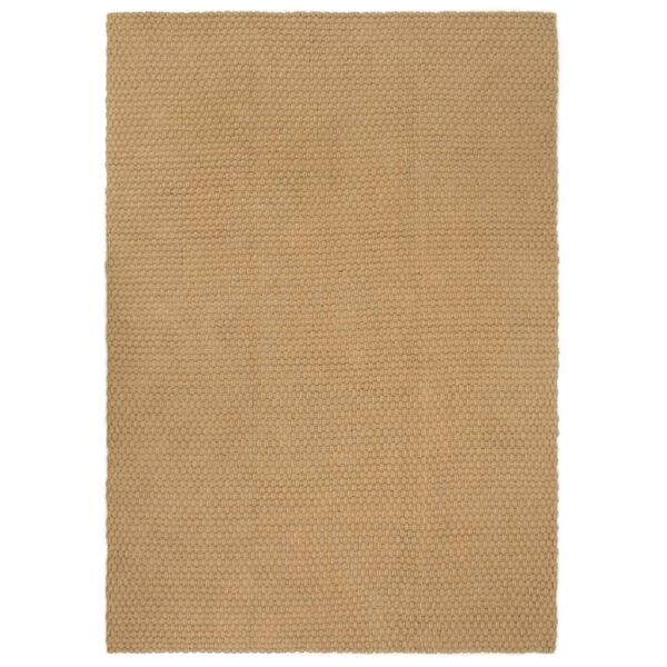 vidaXL Tapis rectangulaire Naturel 80x160 cm Jute