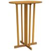 vidaXL Table de bar 90x65x105 cm Bois de teck solide