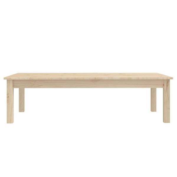 vidaXL Table basse 110x50x30 cm Bois massif de pin
