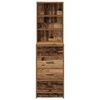 vidaXL Haut Armoire Bois ancien 40 x 41 x 135 cm Bois d'ing&eacute;nierie
