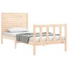 vidaXL Cadre de lit sans matelas 100x200 cm bois massif de pin