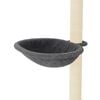 vidaXL Arbre &agrave; chat avec griffoirs en sisal gris fonc&eacute; 95 cm