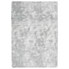 vidaXL Tapis shaggy à poils longs NAVARRA gris argenté 120x170 cm