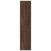 vidaXL Buffet haut chêne marron 45x41x185 cm bois d'ingénierie