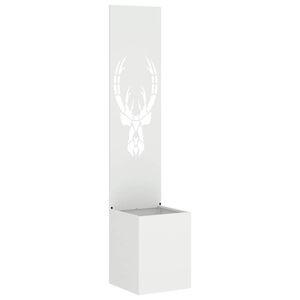 vidaXL &Eacute;cran de confidentialit&eacute; de jardin Blanc 32 x 140 cm