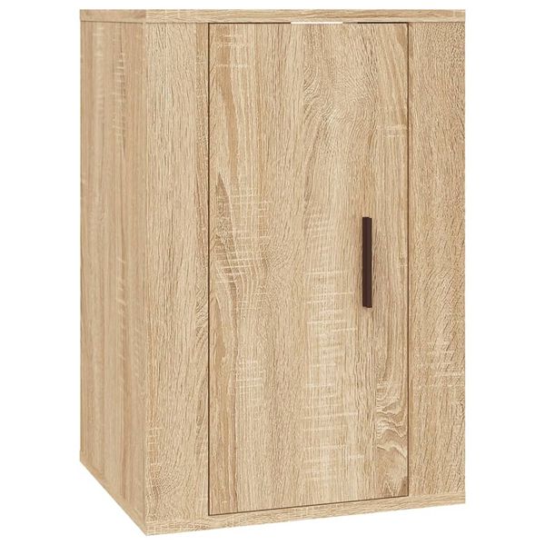 vidaXL Ensemble de meubles TV 2 pcs chêne sonoma bois d'ingénierie