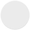 vidaXL Plateau de table &Oslash; 30 x 1,5 cm Rond Bois d'ing&eacute;nierie Blanc