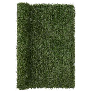 vidaXL Cl&ocirc;ture Artificielle Vert clair 1,5 x 3 m PVC et Acier