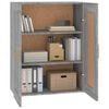 vidaXL Armoire murale sonoma gris 69,5x32,5x90 cm bois d'ingénierie