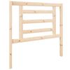 vidaXL T&ecirc;te de lit 96x4x100 cm Bois massif de pin