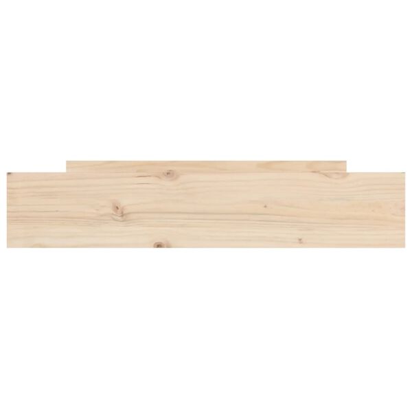vidaXL Tiroirs de lit 2 pcs bois de pin massif