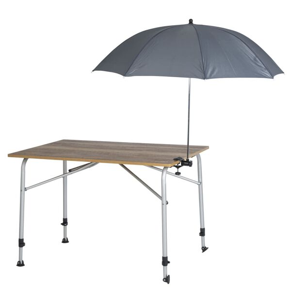 Bo-Camp Parasol de table 106 cm Gris