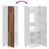 vidaXL Armoire de cuisine Porto vieux bois bois d'ing&eacute;nierie