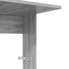 vidaXL Table d'appoint Gris Sonoma 40 x 38 x 62,5 cm Bois d'ing&eacute;nierie