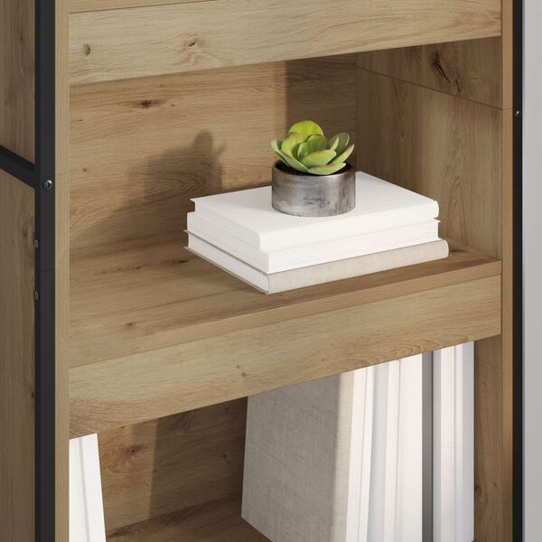 vidaXL Biblioth&egrave;que 2 pcs Ch&ecirc;ne artisan 80 x 30 x 155 cm