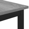 vidaXL banc Gris Sonoma 80 x 35 x 45 cm Bois d'ing&eacute;nierie
