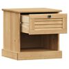 vidaXL Table de chevet VIGO 42x35x42 cm bois de pin massif