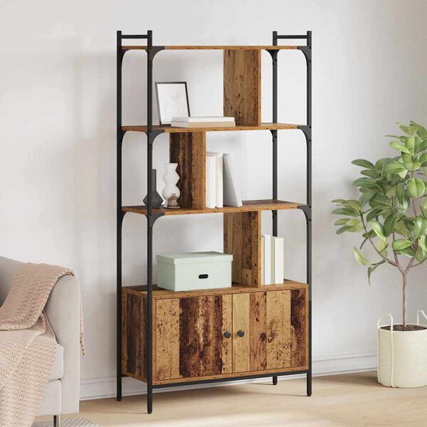 vidaXL Biblioth&egrave;que Bois d'ing&eacute;nierie