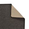 vidaXL Tapis de couloir aspect sisal anthracite 80x200 cm