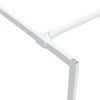 vidaXL Paroi de douche Blanc 80x195 cm Verre ESG transparent
