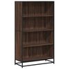 vidaXL Biblioth&egrave;que ch&ecirc;ne marron 80,5x35x139 cm bois d'ing&eacute;nierie