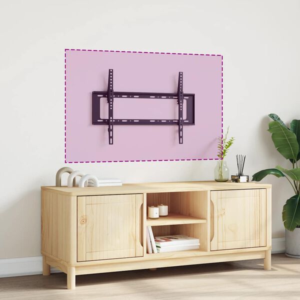 vidaXL Support TV mural pour &eacute;cran 26-63 pouces Max VESA 600x400 mm