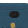 vidaXL Fauteuil inclinable de massage bleu velours
