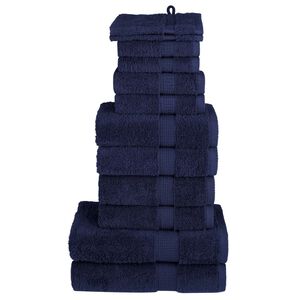 vidaXL Ensemble de serviettes de qualit&eacute; sup&eacute;rieure SOLUND 12 pcs