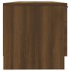 vidaXL Meuble TV Ch&ecirc;ne marron 102x35x36,5 cm Bois d'ing&eacute;nierie