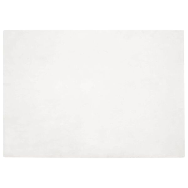 vidaXL Tapis en Fourrure Synth&eacute;tique de Lapin Olite Blanc 140 x 200 cm
