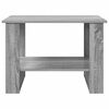 vidaXL Table basse Gris Sonoma 72 x 50 x 50 cm Bois d'ing&eacute;nierie