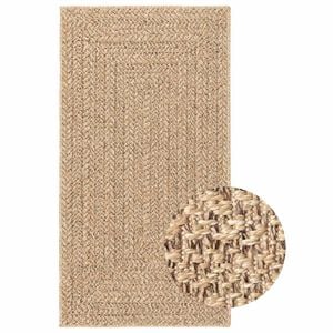 vidaXL Tapis ZIZUR 80x150 cm aspect de jute int&eacute;rieur et ext&eacute;rieur
