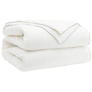 vidaXL Couette TRIER 200x220cm 4 saisons 140+220GSM Blanc