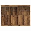 vidaXL Buffet Bois ancien 142.5 x 37 x 100 cm Bois d'ingénierie