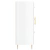 vidaXL Buffet Blanc brillant 69,5x34x90 cm Bois d'ingénierie