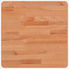 vidaXL Dessus de table 40x40x1,5 cm carr&eacute; bois massif de h&ecirc;tre