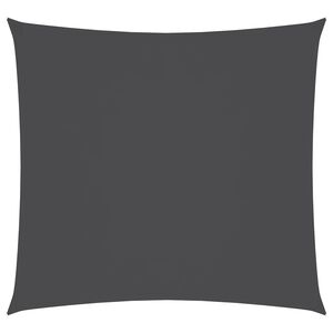 vidaXL Parasol en tissu oxford carr&eacute; 3,6 x 3,6 m anthracite