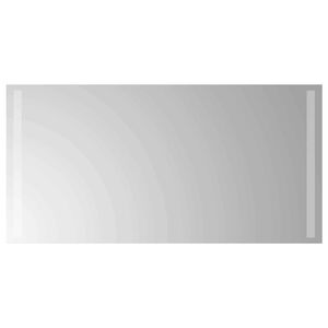 vidaXL Miroir de salle de bain LED Transparent 80 x 40 cm verre tremp&eacute;