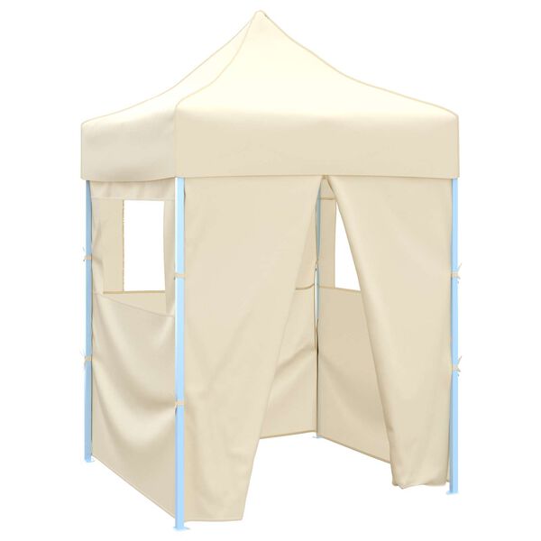 vidaXL Tente de f&ecirc;te Cr&egrave;me 200 x 200 x 315 cm Tissu Oxford