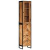 vidaXL Armoire de salle de bain 40x27x190 cm bois massif d'acacia