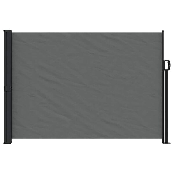 vidaXL Store lat&eacute;ral r&eacute;tractable Anthracite 140 x 300 cm