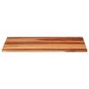 vidaXL Dessus de table bois massif d'acacia 15-16 mm 60x80 cm