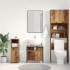 vidaXL Armoire lavabo de salle de bain vieux bois 60x30x60 cm