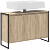vidaXL Cabinet de salle de bain avec stockage Sonoma 90 x 30 x 60 cm