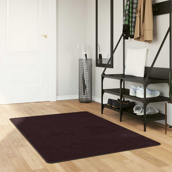 vidaXL Coureur de Tapis MARSA Anthracite 200 x 100 cm Polyester et PVC